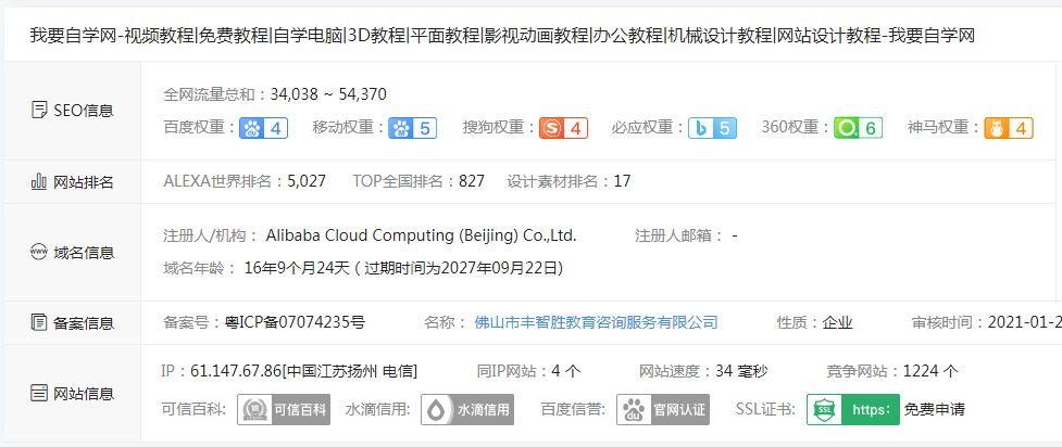 我要自学网